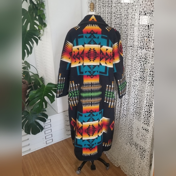 Pendleton Coat 1970s Vintage Beaver State made by Claudine Fairbanks - Picture 6 of 17